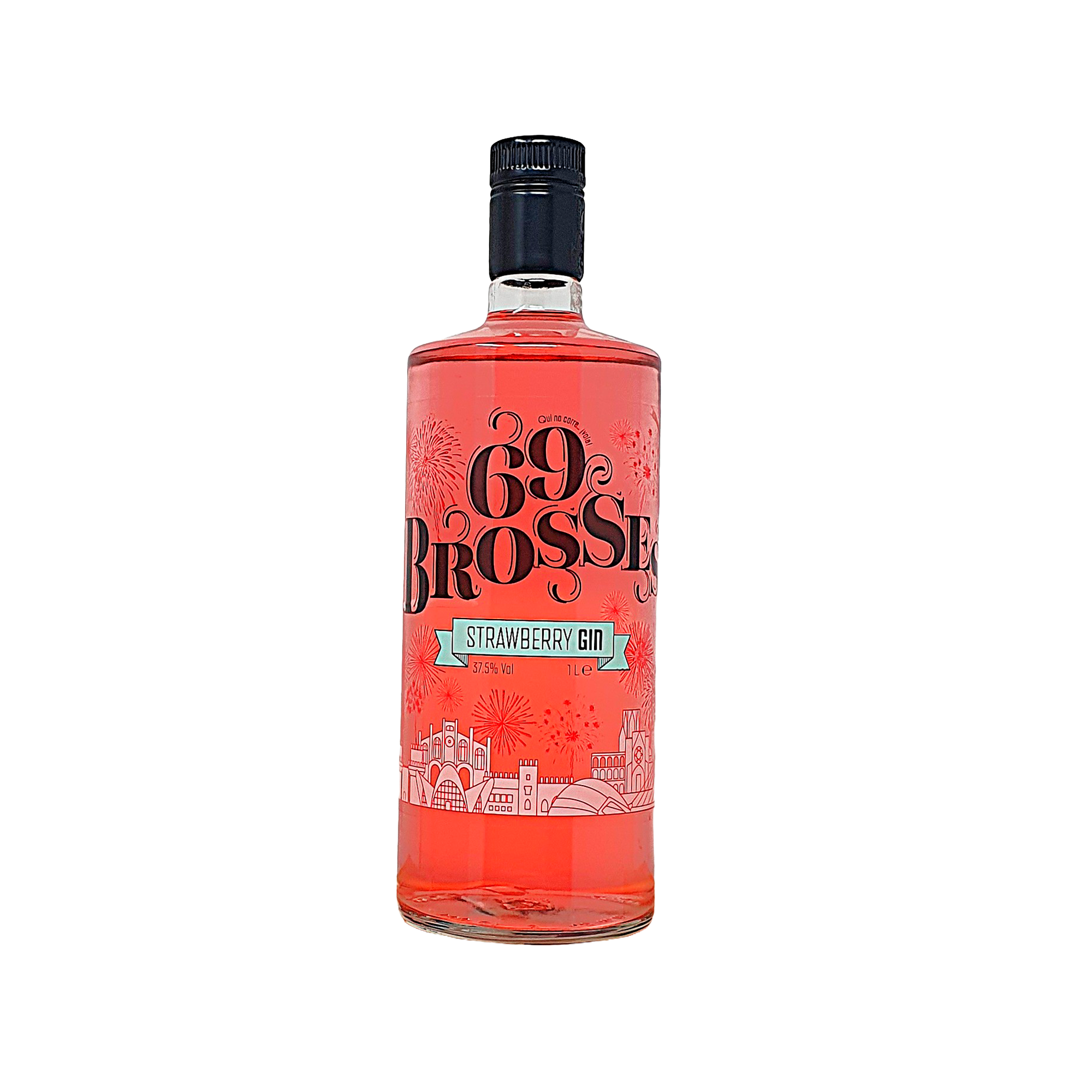 69BS Gin 69 Brosses Maduixa Litre - Imagen 1